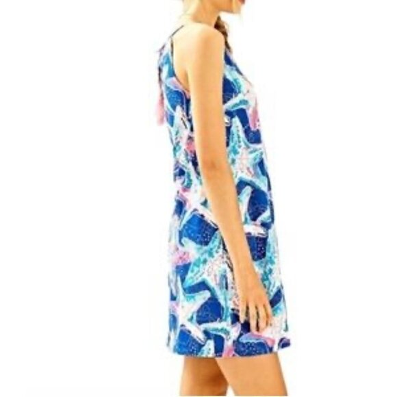 Lilly Pulitzer Margot Swing Dress in Indigo Star Struck - Picture 2 of 9